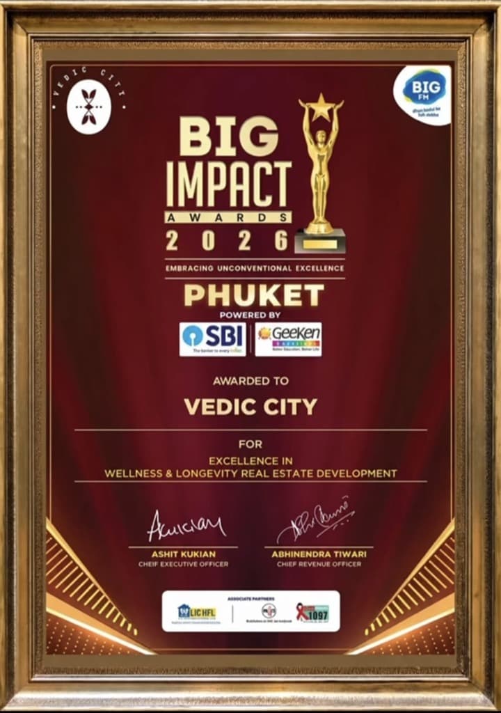 Big Impact Awards 2026 Phuket - Excellence in Wellness & Longevity Real Estate Development