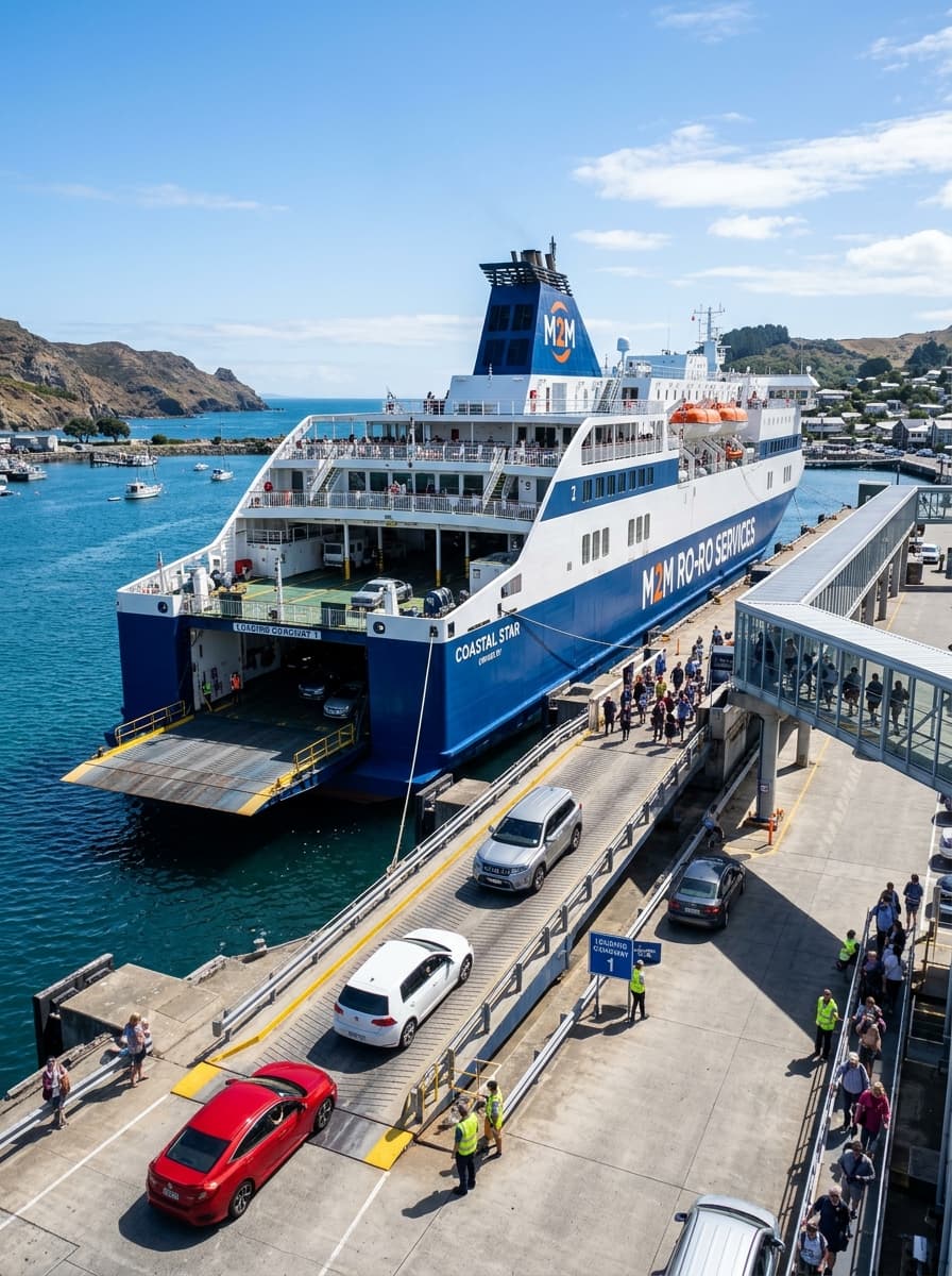 Mumbai to Sindhudurg Ro-Ro Ferry vehicle roll-on deck